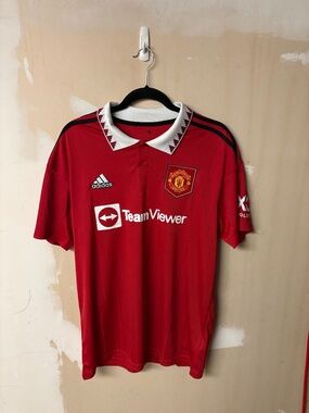 adidas Manchester United 2022/23 Antony #21 Home Jersey